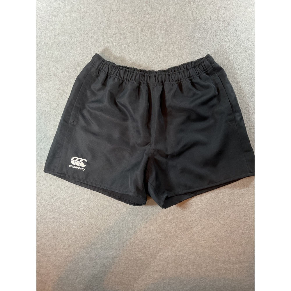 Canterbury Mens Rugby Shorts Black XL Professional Athletic Training #822